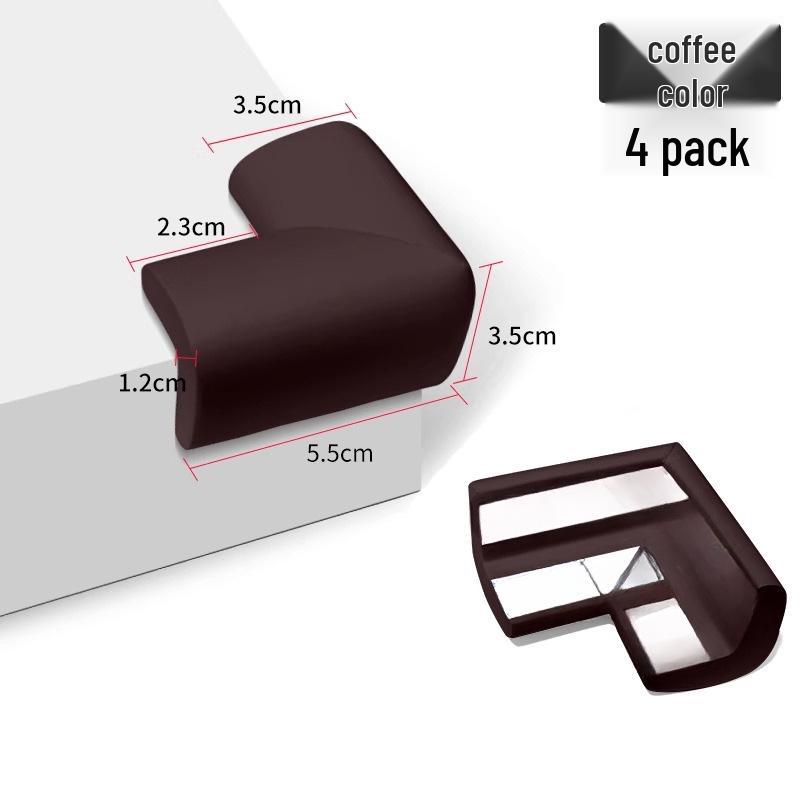 Silikon-Tischkantenschutz - Kollisionsschutz, Stoßschutz, Weiches Möbel-Sicherheitsset.