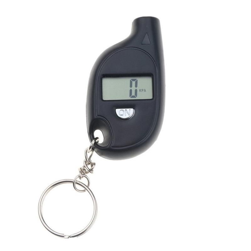 Portable Tire Pressure Guage Digital Lcd Display Tire Air Pressure Checker Car Truck Bike Meter Tester Tire Diagnostic Tool
