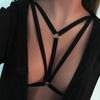 Alluring Women Bra Elastic Cage Bra Strappy Hollow Out Bra Bustier