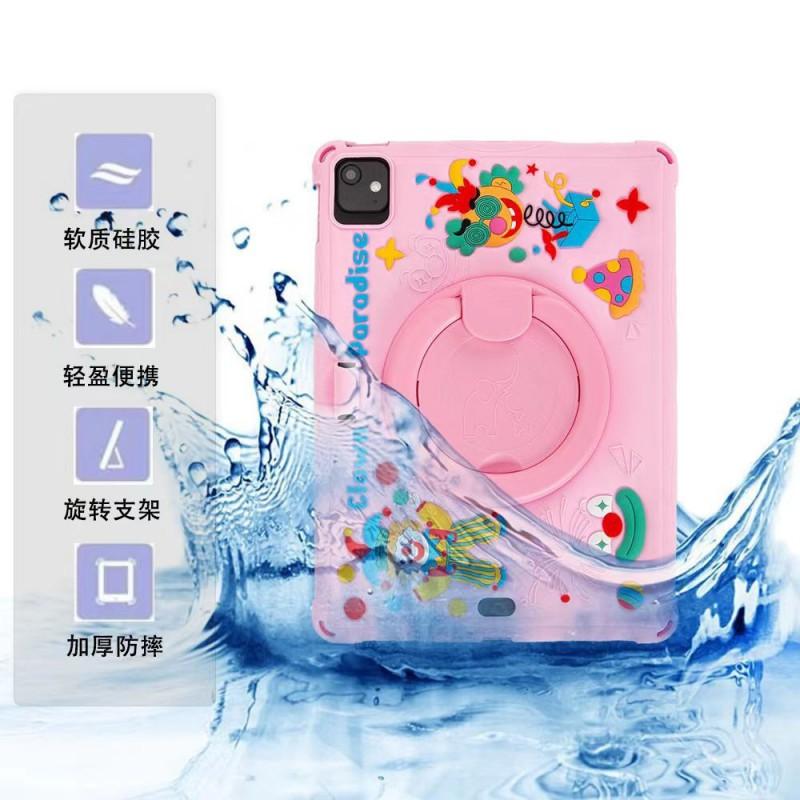 Shockproof IPad Case With Stand 11in Pro 10.9 10.2 9.7 Inch Tablets Silicone Cover Handle Strap