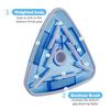 Swimming pool sewage suction head forHayward transparent triangle