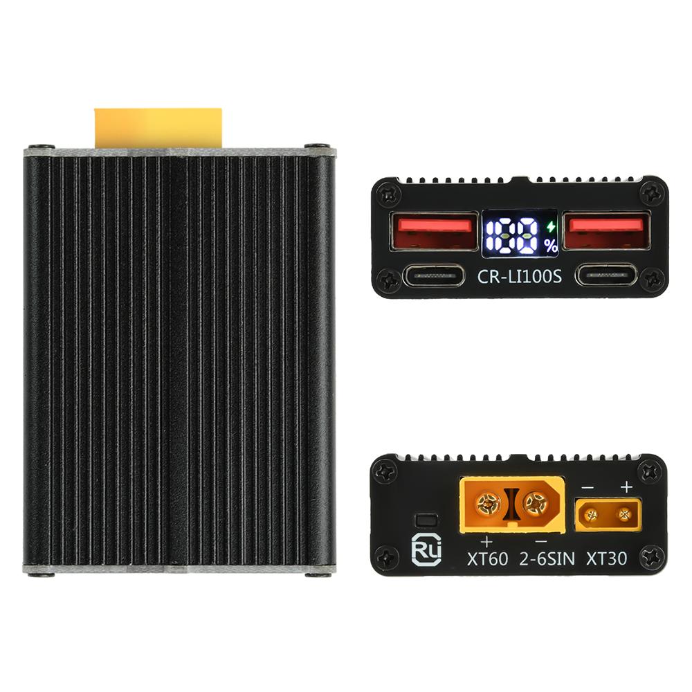 2-7S 100W Schnelllade-Powerbank-Motherboard PD/QC-Unterstützung für Li-ion/LiFePO4-Akkus, DIY-Lademodul