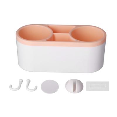 Hair Dryer Holder Wall Mounted Innovative Multifunctional Hair Tool Organizer with Stickers for Home Hotel