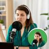 Green Curtain Foldable Background