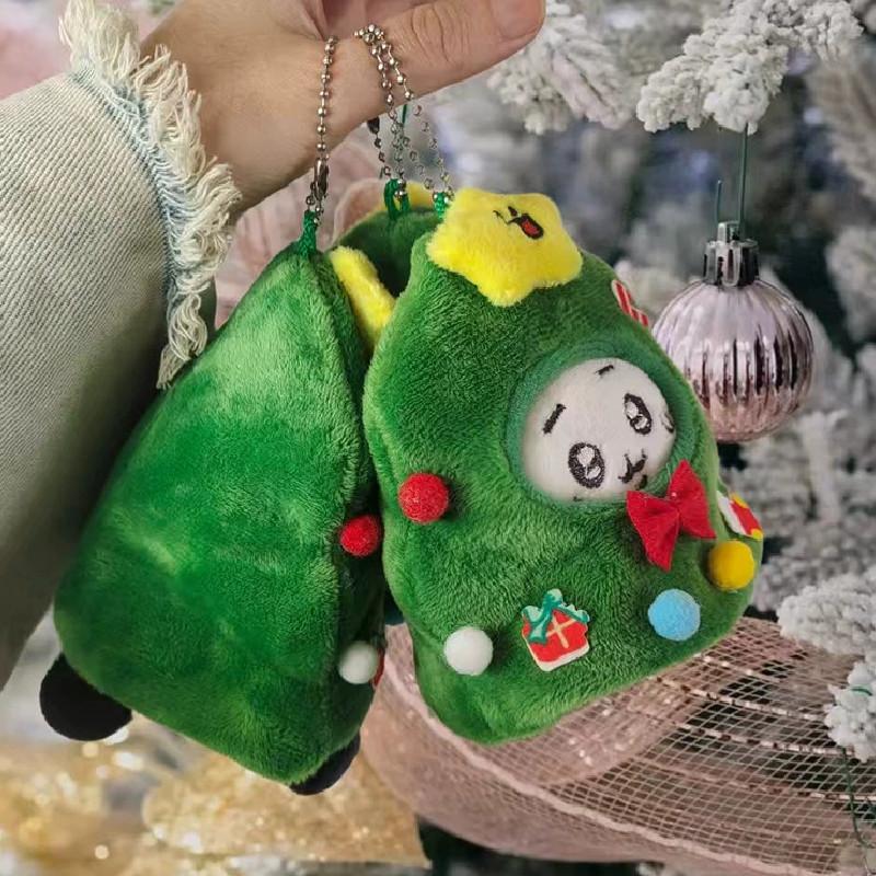 Christmas Tree Linabell Chiikawa Usagi Stuffed Toy With Short Plush Material For Christmas Tree Decoration