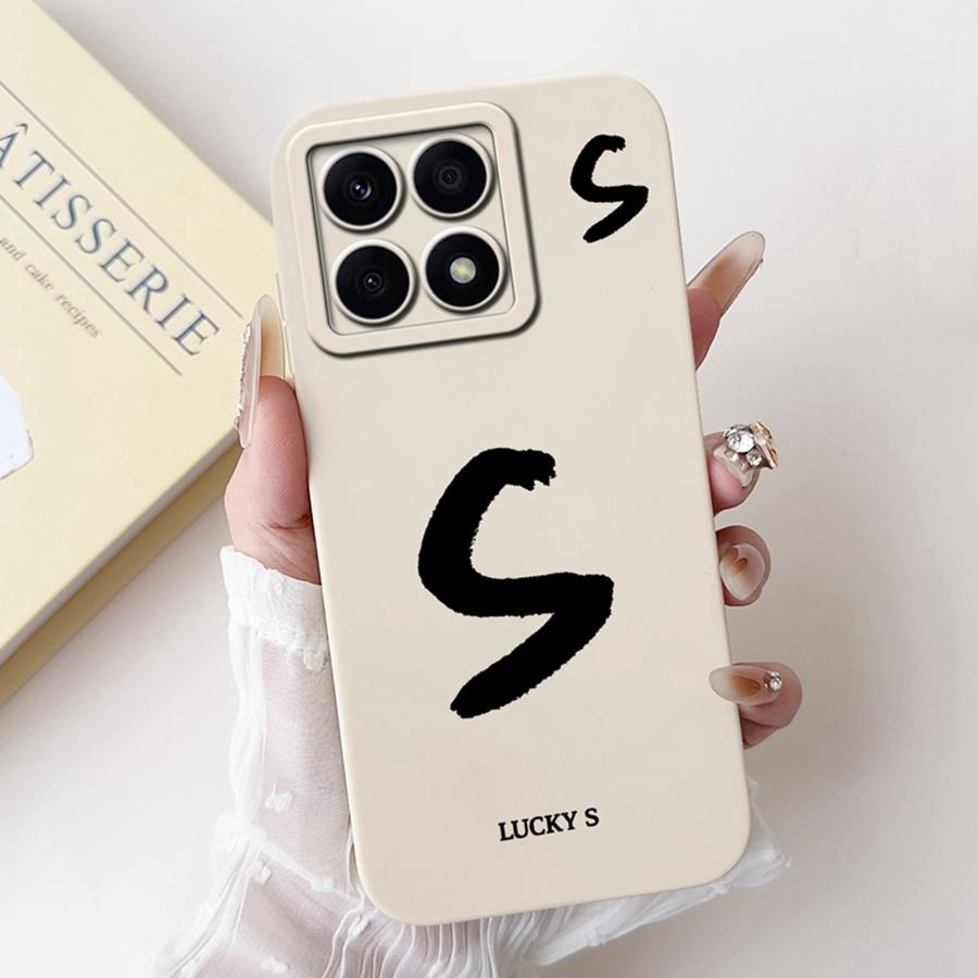 For Honor X8 X8a Case for HonorX8 4G X 8 A CRT-LX1 Soft Silicone Phone Coque Letter Painted Shockproof Protective Fundas Cover