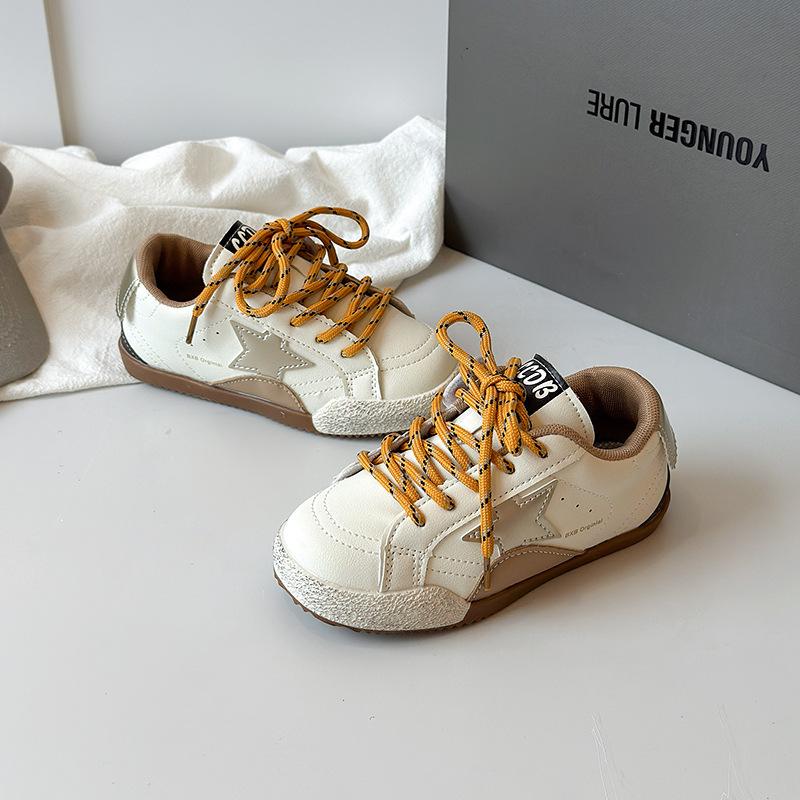 

Children s sports shoes Korean version of low-top board shoes 2025 spring and autumn new popular girls soft-soled non-slip casual shoes versatile 26