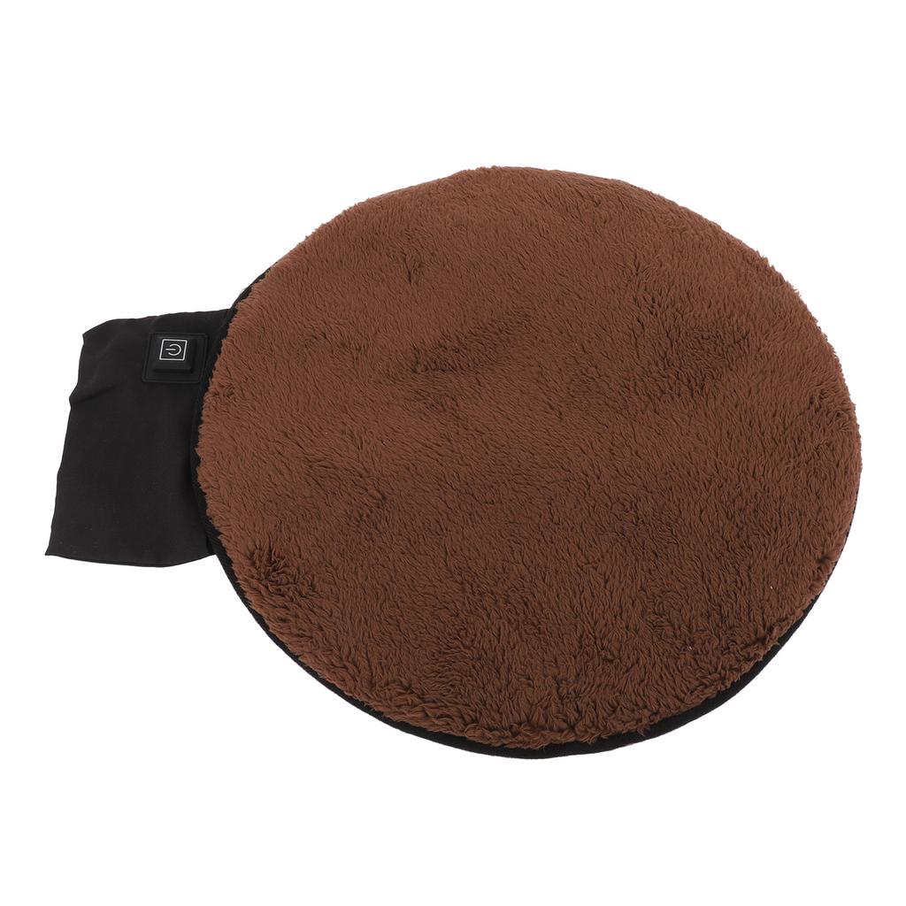 Pernă de Scaun Încălzită USB Pad de Încălzire Portabil pentru Stadion Sporturi în Aer Liber Birou Rotund