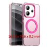 Magnetic Adsorption Wireless Charge Case For Redmi Note 14 4G Transparent Back Case Redmi Note 14 4G Case For Redmi Note 14 4G