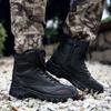 Men Tactical Boots Waterproof Hunting Hiking Shoe Lace Up Motorcycle Brand Size Plus Desert Unisex Army Boot Male Climbing Shoe