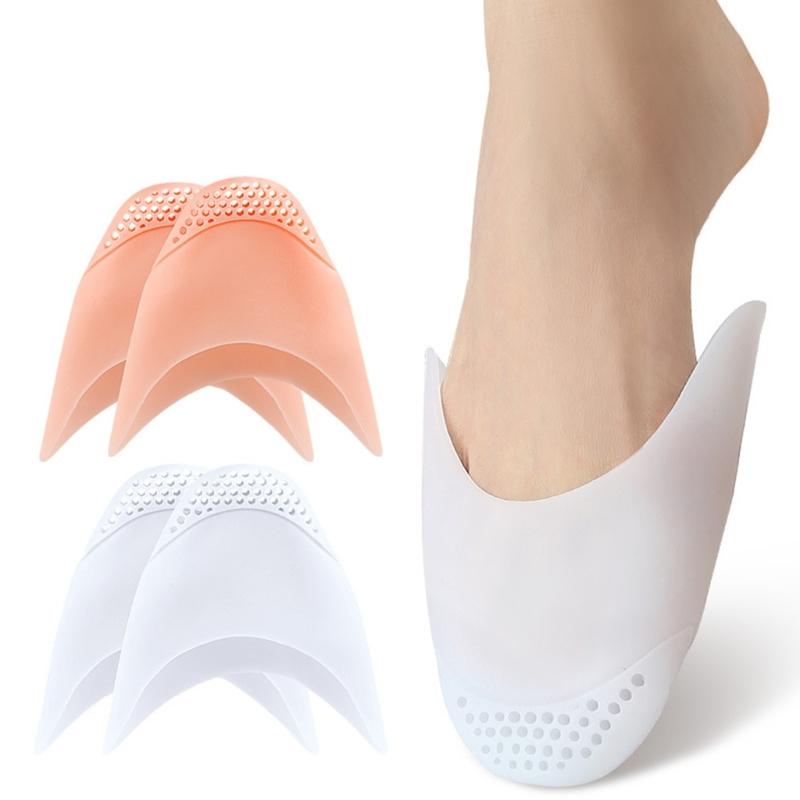 Breathable Ballet Dance Toe Pads Soft Gel Toe Cover Pointe Shoes High Heel Toe Caps for Women Girls