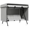 Garden Furniture Cover Cover Protective Cover for Outdoor Furniture, 215 Cm X 155 Cm X 150 Cm, Gray