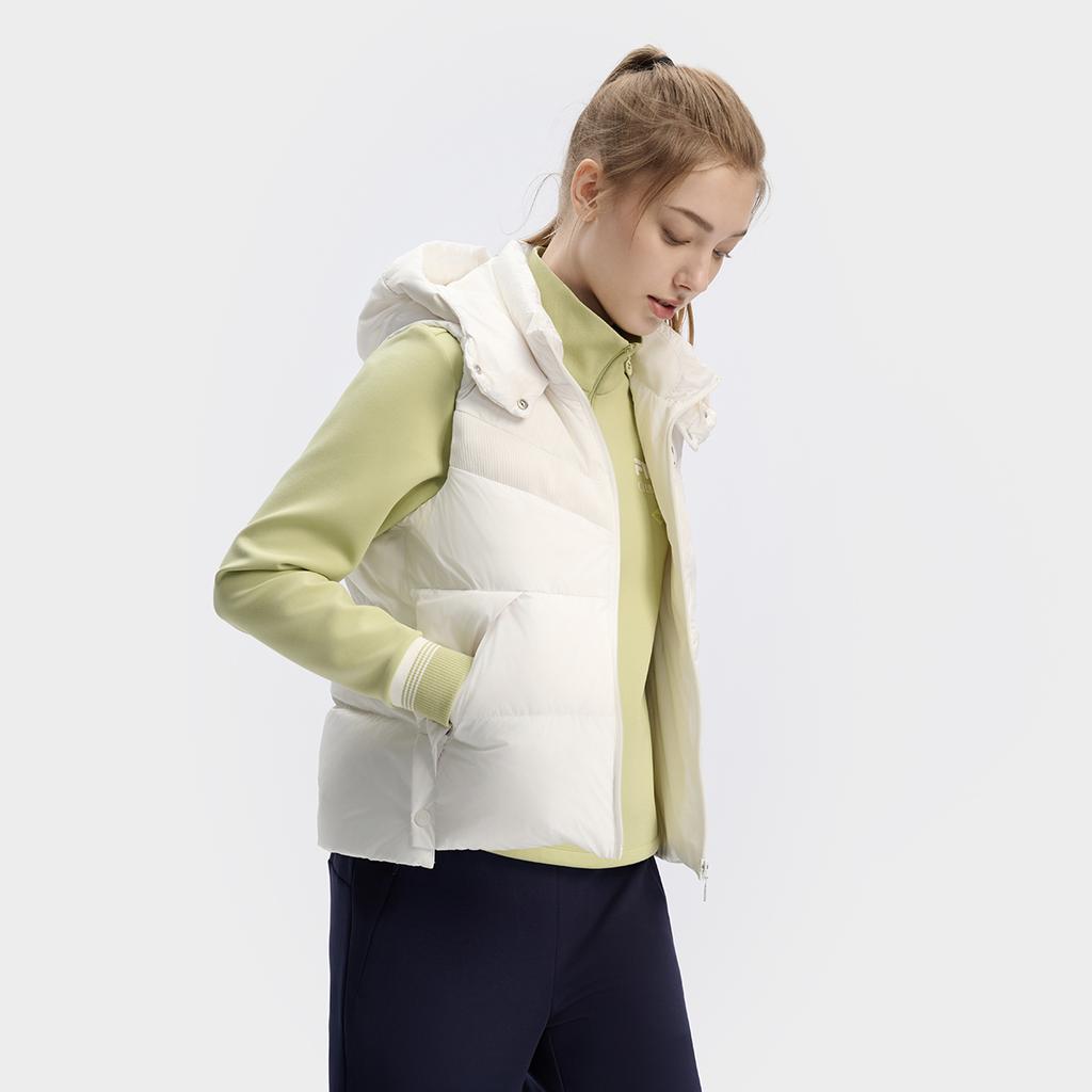 New FILA Vest Women's Starlight White A11W443901FWT