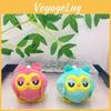 And Vibrant Pink Green Owl Plush Keychain For Kids Cozy Cuddle Buddy For Ages All