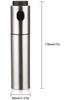 100ML 304 Stainless Steel BBQ Olive Oil Spray Diffuser For Kitchen Dispenser Bottle Squirt Container Vinegar Fuel Injection Pot