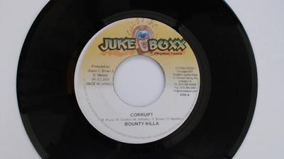 7-inch Plaat BOUNTY KILLER - Corrupt NONE Juke Boxx Produ Jamaica Reggae, Ska & Dub Gebruikt