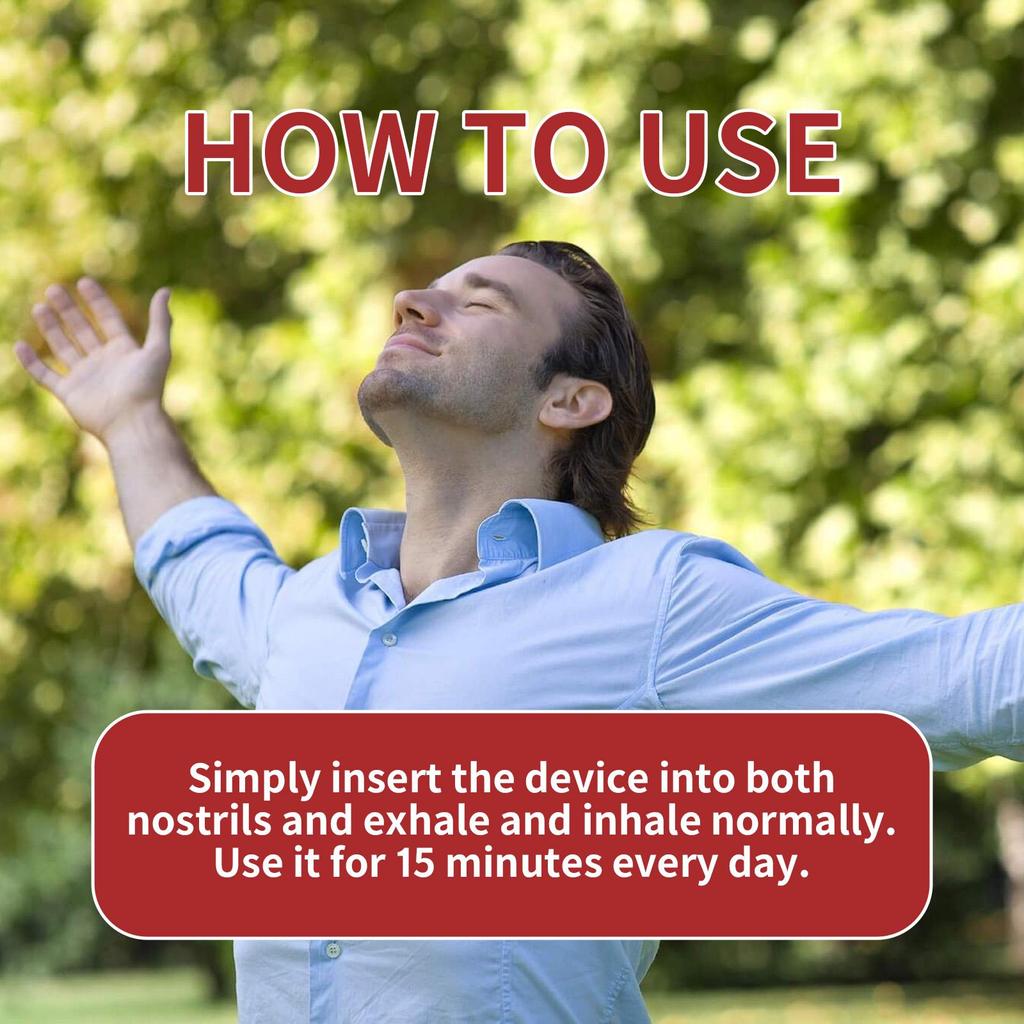 1pcs Nasal Discomfort Relief Relieves Stuffy Nose and Congestion Physiotherapy Nose Soothing Device Clear Breathing