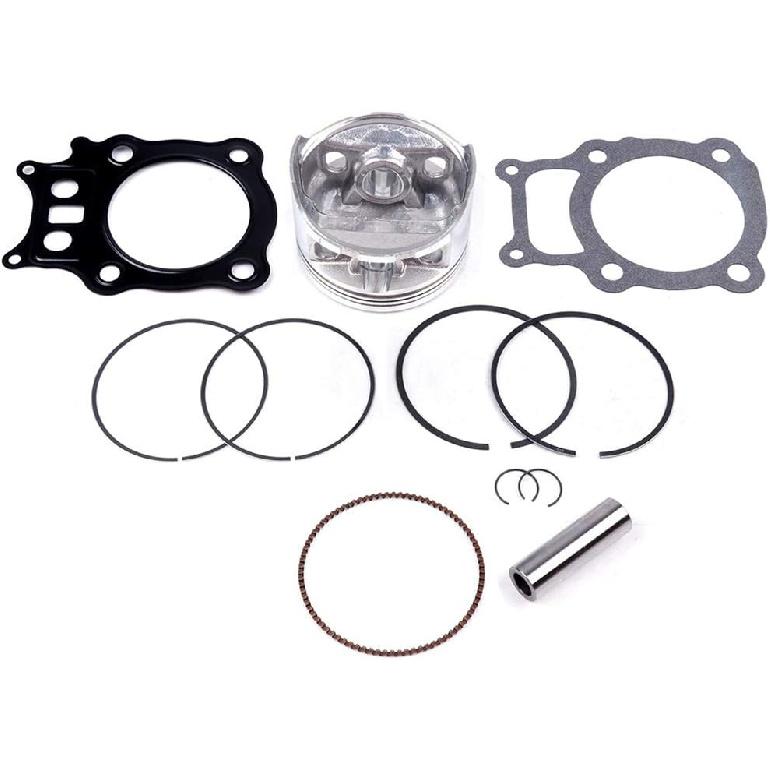 ECCPP New Cylinder Piston Ring Gasket for 2000 2001 2002 2003 2004 2005 2006 Rancher 350 TRX350 Compatible for Cylinder Piston Gasket Top End Kit