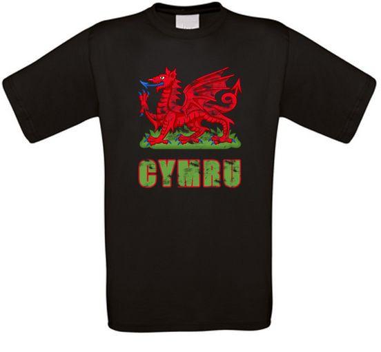 Wales Cymru Cardiff T-Shirt All Sizes XXXL