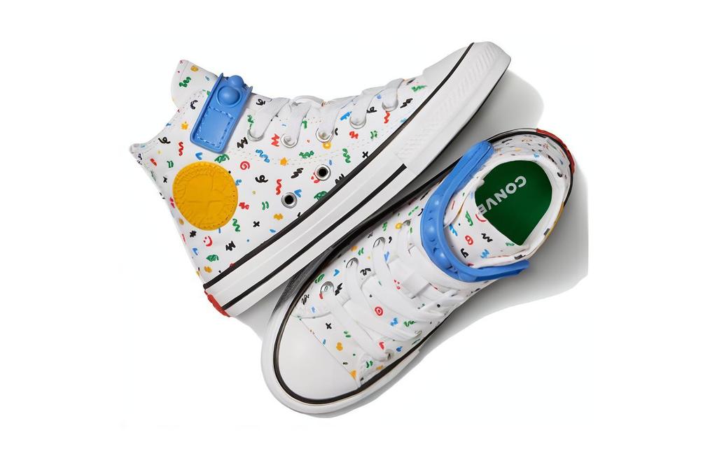 Converse Chuck Taylor All Star EasyOn High PS 'Doodles' A06316C