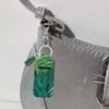 20Pcs Lip Balm Keychain Sublimation Lipstick Holder Blanks Includes 20 Leather Tassels 20 Keychain for Women Backpacks