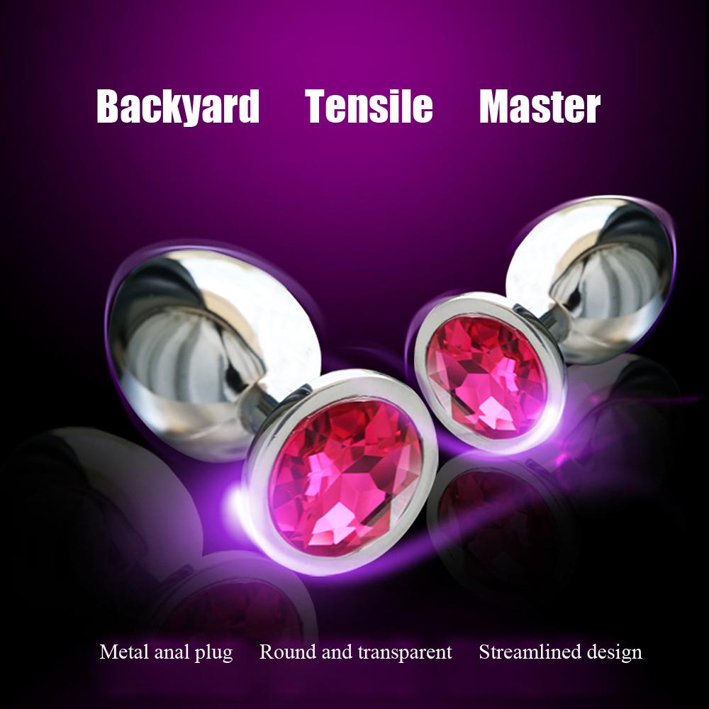 Sex Vibrator Metal Anal Toys For Women Adult Sex Products Men Butt Plug Stainles Steel Anal Plug Sex-toy Anal DildoToys 7