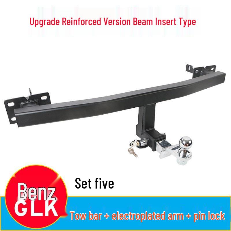 Compatible Tow Hook for Mercedes-Benz GLK350/260/300 - Rear Detachable Trailer and Rogue Hook