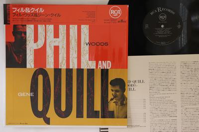 LP Record PHIL WOODS GENE QUILL  Phil And Quill BVJJ2816 BMG 1992 Japan Obi Jazz Used