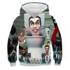 Bluza z nadrukiem Skibidi Toilet dla dzieci Jesień Zima Ubrania Dziecięca Bluza Titan Speakerman Bluzy dla chłopców Dziewczęcy Sweter z kapturem Cartoon