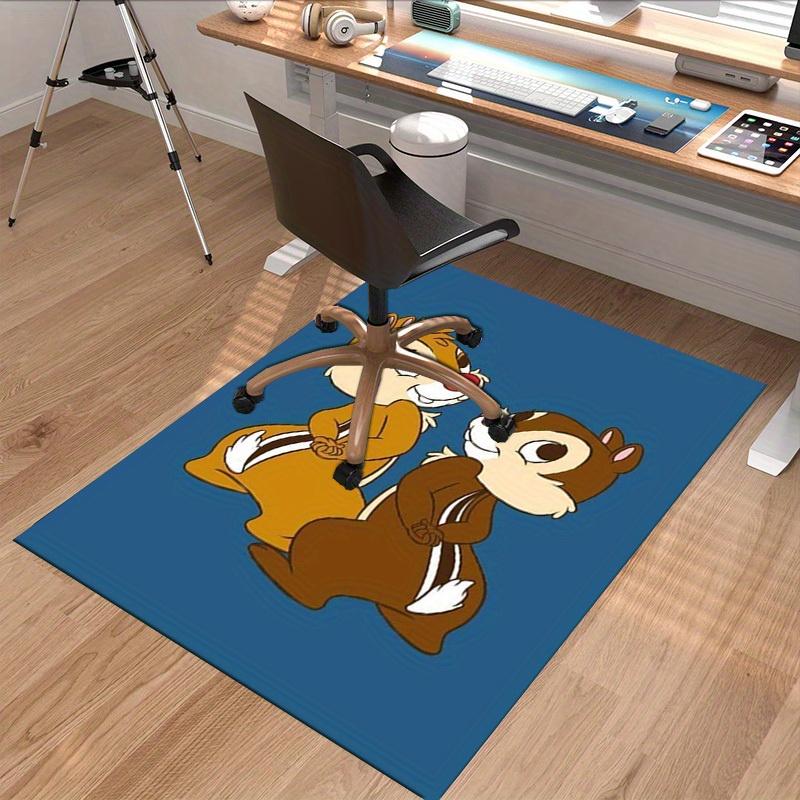 1pc. Cute Cartoon Chipmunks Rug for Home Office Chair Cover Outdoor Decoration Giftz049007