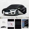 Для Infiniti Q50 подходит Наружная защита Полный чехол для автомобиля Снежный чехол Солнцезащитный Водонепроницаемый Пылезащитный Внешний чехол для автомобиля Черный