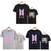 Bts Graphic Printed Modal Tee Oversized Streetwear Shirt For Kpop Fans Summer Casual
