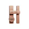 Drill Combination Latch Easy Installation Keyless Hasp Lock Zinc Alloy Construction 90 Degree