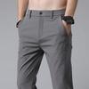 Spring Summer Ultra-thin Men's Stretch Slim Straight Casual Pants High Quality Fashion Breathable Golf Sports Trousers
