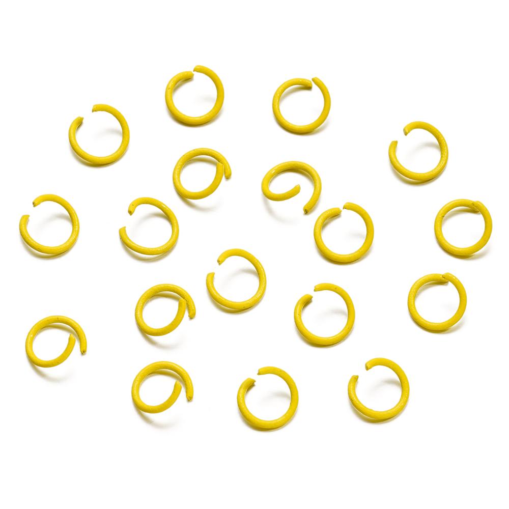 100Pcs 1.2x10mm Colorful Open Jump Rings Split Jump Ring Connector For Jewelry Making DIY Bracelet Necklace Earring Accessories