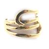 Ring Gold Plated 'Choreography' Golden - 21 Mm