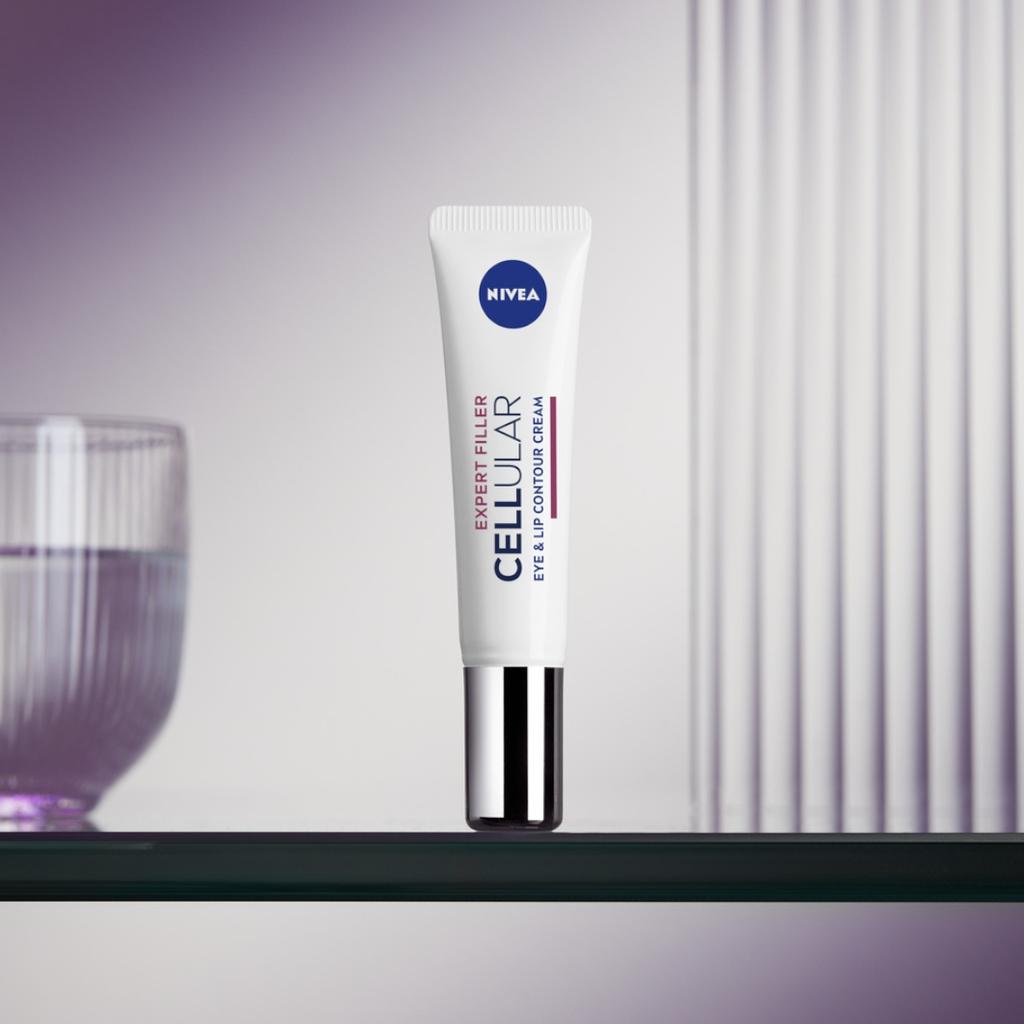 Nivea Cellular Expert Filler Eyes And Lips Contouring Cream, 15