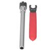 Spannzangenfutterhalter Gerade Lang CNC Fräsen Verlängerungsstange 17mm Spannbereich Schlüssel(C10ER11M100L