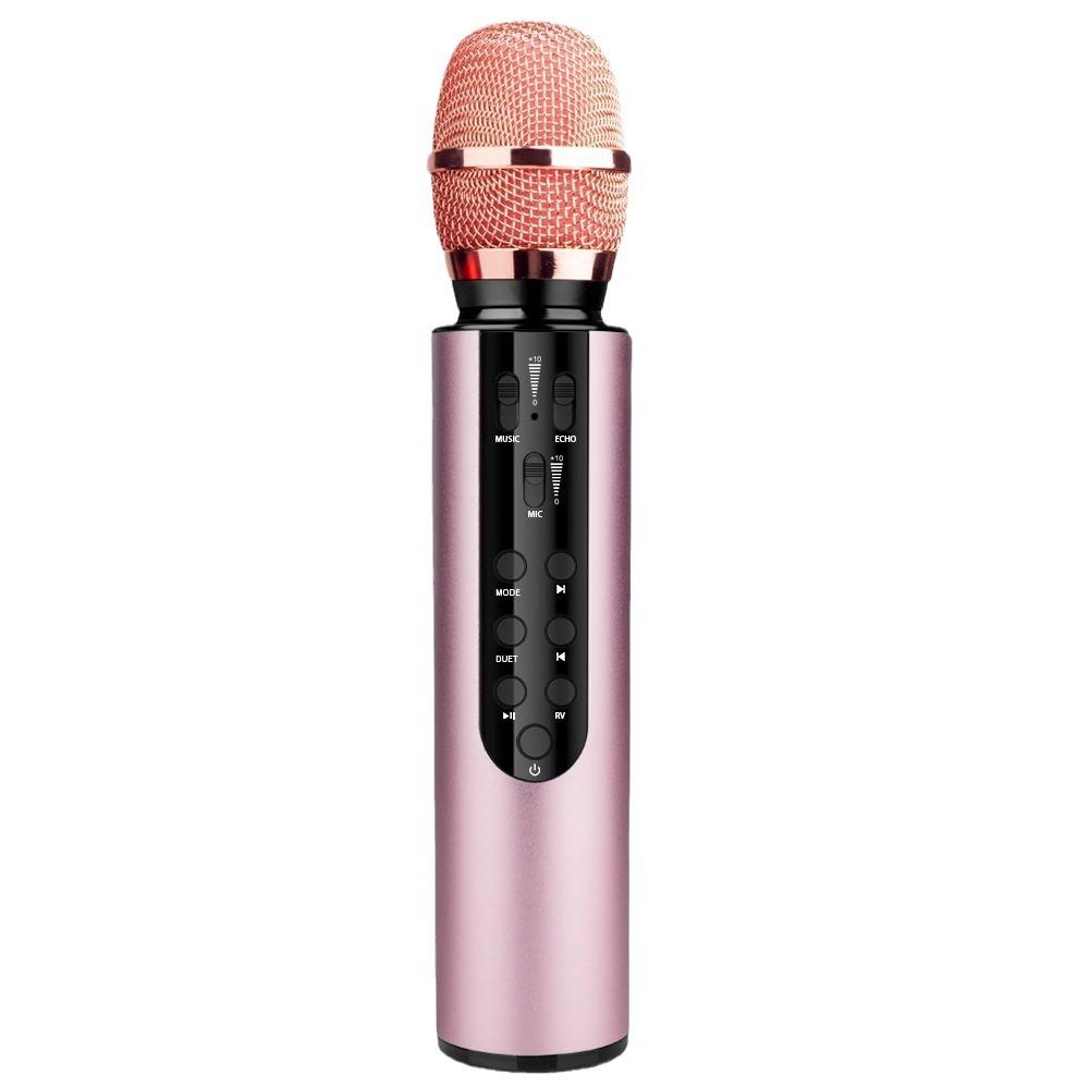 M6 Wireless Bluetooth Microphone  Loudspeaker Audio Integrated Mic Speaker Karaoke Practice for Home KTV Singing Song Speeches