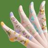 Summer Thin Crystal Socks Invisible Breathable Sheer Women's Soft Glass Fiber Women's Socks Mid Tube Socks