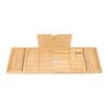 Bandeja Caddy para Bañera Expandible Plegable Bandeja de Baño Para Libro Tablets Calentamiento de Casa Aniversario