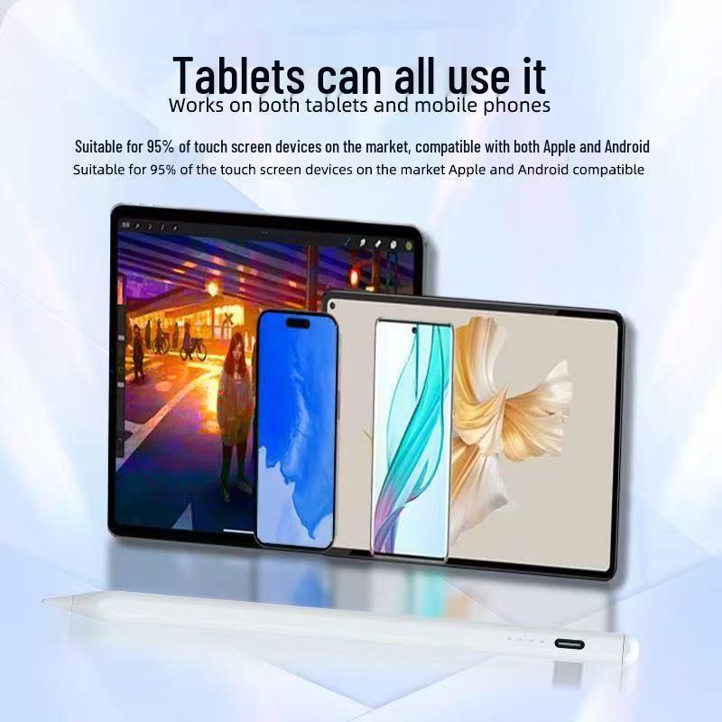 Anti-Mistouch Capacitive Stylus for iPad: Apple Pencil-Compatible Active Stylus Pen