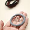 Continuous Hair Loops, Hair Ties, Flocking, Simple and Hair-safe Rubber Band Leather Case Accessories for Children and Adults