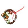 Christmas Decorative Rattan Wreath Christmas Vine Circle Wreaths DIY Christmas Craft Interior Decoration for Home Party
