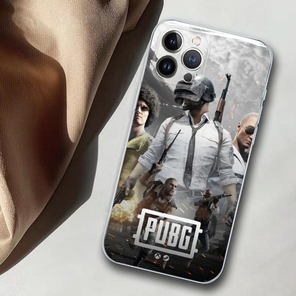 PUBG Phone Case For iPhone 14 11 12 13 Mini Pro XS Max Cover 6 7 8 Plus X XR SE 2020 Funda Shell