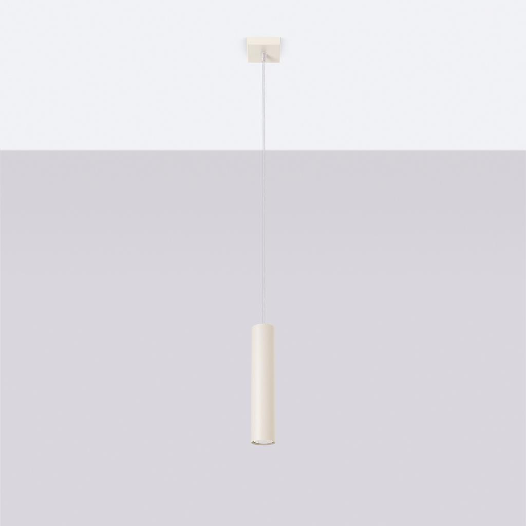 Lagos 1 beige hanging lamp