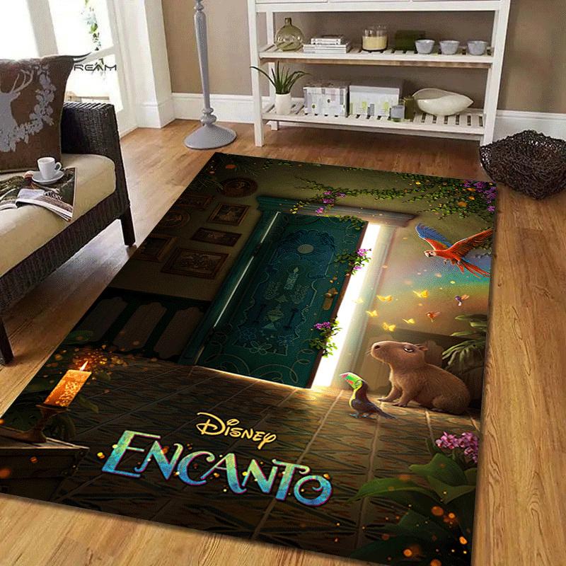 1pc Encanto Carpet Area Rug, Bedroom, and Playroom Durable, Stain-Resistant, and Easy To Clean, Living Room