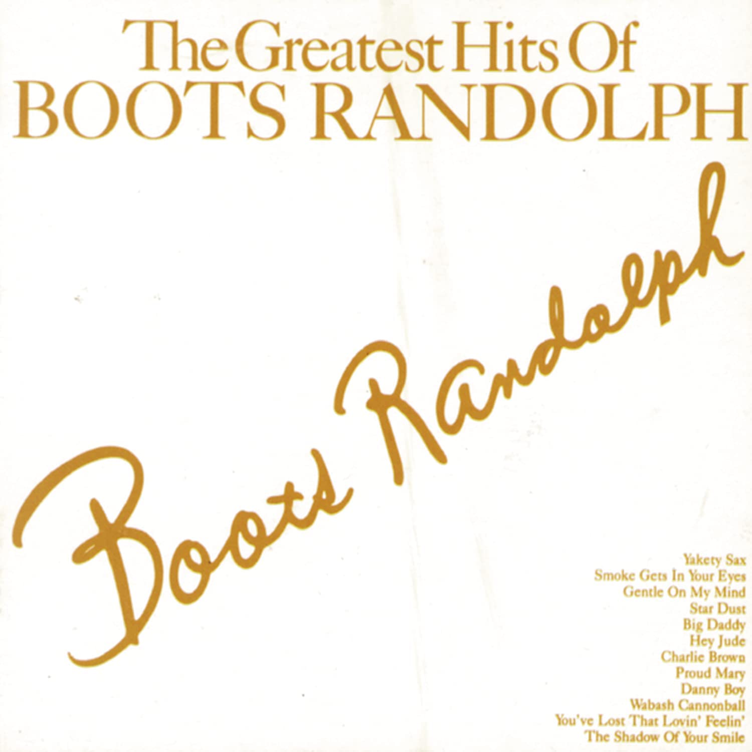 

CD BOOTS RANDOLPH - Greatest Hits AK44355 Japan Jazz Used