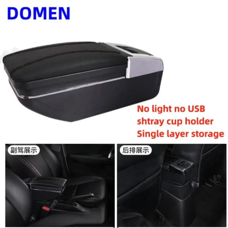 For Ibiza 6j Ibiza 6L Armrest Box For Seat Ibiza Car Armrest Central Storage Box Retrofit with USB Interior Car Accessories