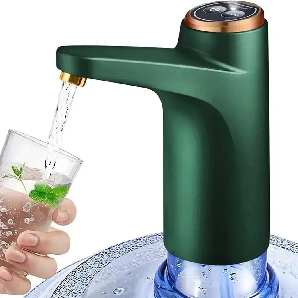 Tragbare elektrische Wasserpumpe, Ein-Klick-Bedienung, automatische Trinkwasserpumpe, tragbarer Camping-Wasserspender